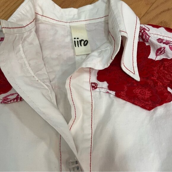 Coastal owgirl ockabilly mbroidered utton own - Picture 4 of 11